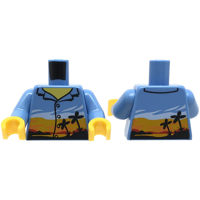 lego hawaiian shirt torso