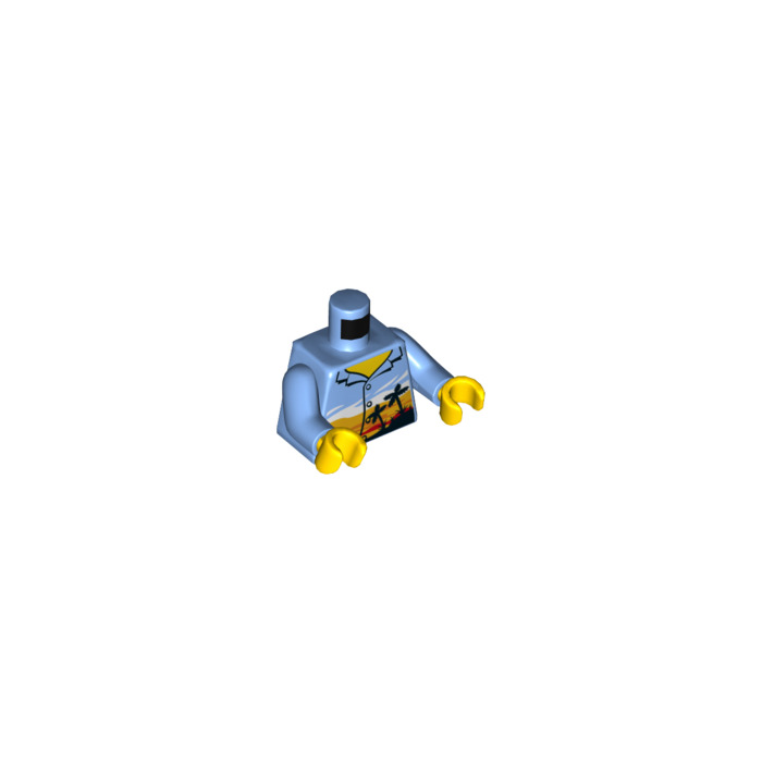 lego hawaiian shirt torso