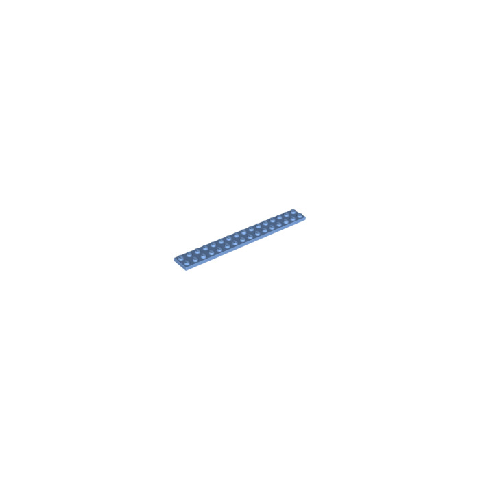 LEGO® 2Stk Platte Basic 2x16 blau 4282 