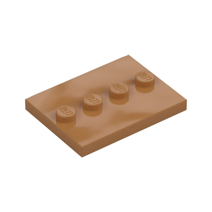 A* LEGO PART 88646 Plate Special 3 x 4 with 1 x 4 Center Studs