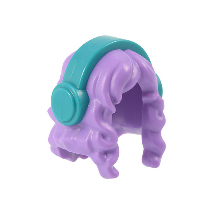 Details about   LEGO FEMALE TALL BEEHIVE STYLE LIGHT PURPLE HAIR Minifigure Head Accessory 