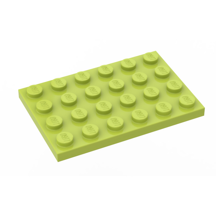 Lego 2x Plaque Plate 4x6 6x4 violet/dark purple 3032 NEUF 