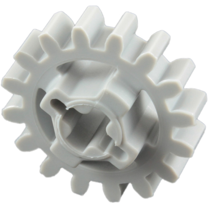 enhed Fjerde kran LEGO Medium Stone Gray Gear with 16 Teeth (Reinforced) (94925) | Brick Owl  - LEGO Marketplace