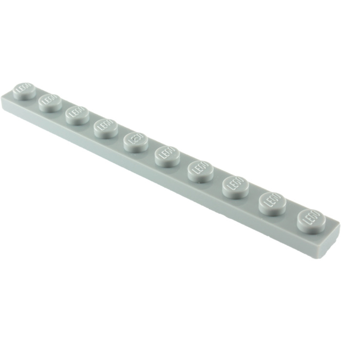 LEGO PARTS-#4477-WHITE 1 X 10 PLATES-18 PIECES