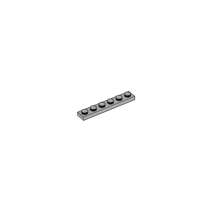 Lego Basic Technik Technic 15 Platten 1x6 #3666 gelb 