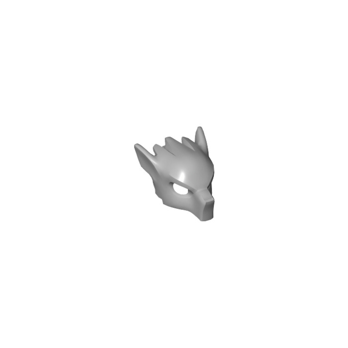 LEGO Medium Stone Gray Wolf Mask (11233) | Brick Owl - LEGO Marketplace