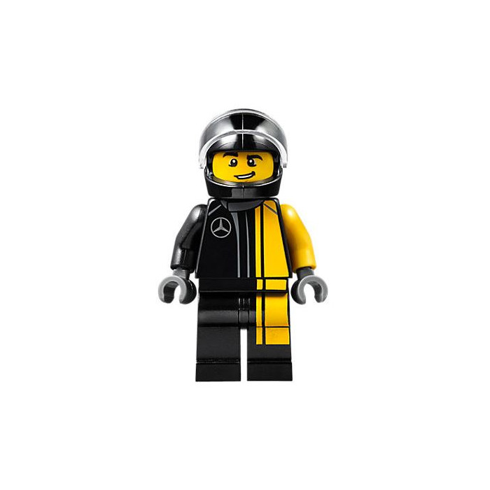 LEGO mercedes conducteur racing speed champions figurine 