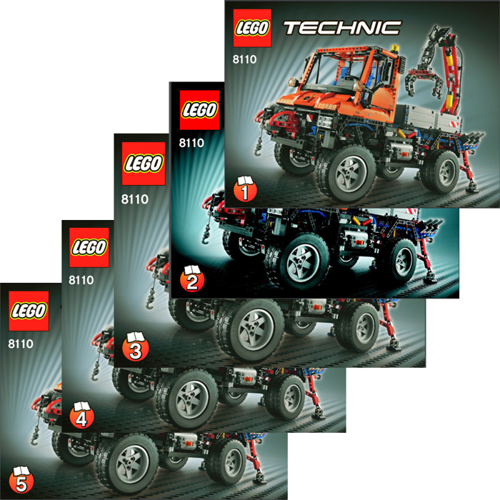 side Juice Plante træer LEGO Mercedes-Benz Unimog U 400 Set 8110 Instructions | Brick Owl - LEGO  Marketplace