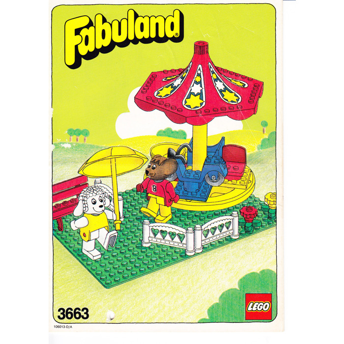 Decir a un lado Manhattan símbolo LEGO Merry-Go-Round Set 3663 Instructions | Brick Owl - LEGO Marketplace