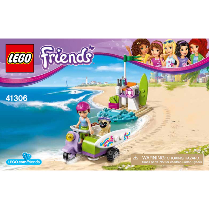 lego friends scooter