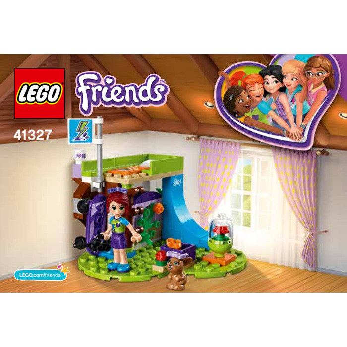 lego friends bedroom