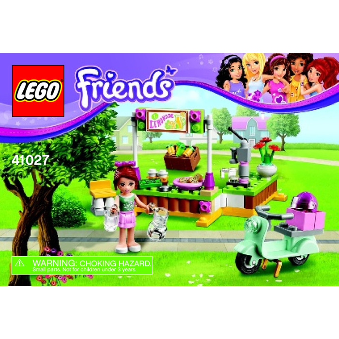 fuzzy drøm butik LEGO Mia's Lemonade Stand Set 41027 Instructions | Brick Owl - LEGO  Marketplace