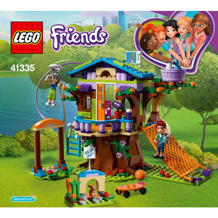 Lego Mia S Tree House Set 41335 Instructions Brick Owl
