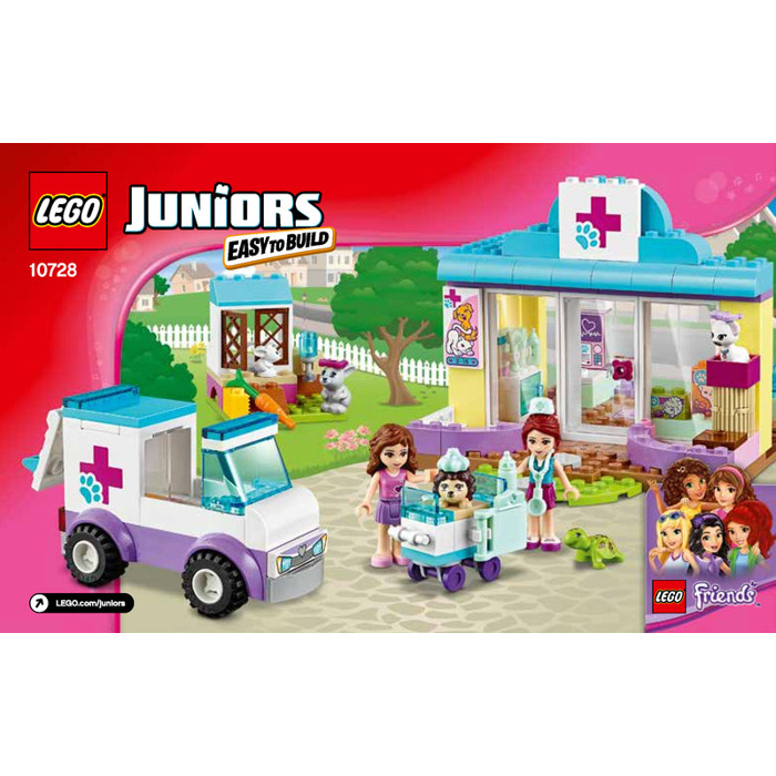 lego friends vet clinic instructions