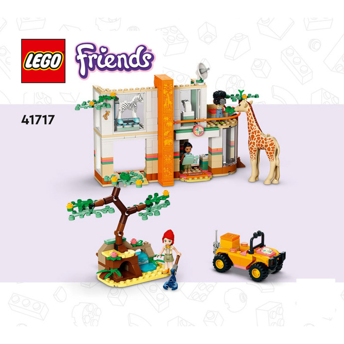 LEGO Mia's Wildlife Rescue Set 41717 Instructions Set | Brick Owl ...