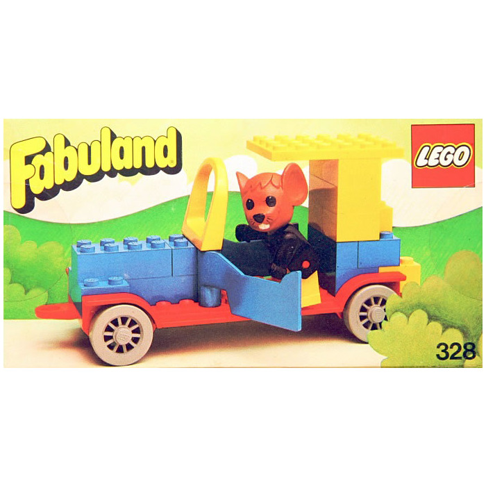 semafor beton porcelæn LEGO Michael Mouse and his New Car Set 328-1 | Brick Owl - LEGO Marketplace