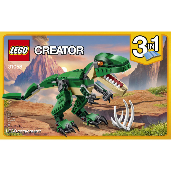 LEGO Mighty Dinosaurs Set 31058 Instructions