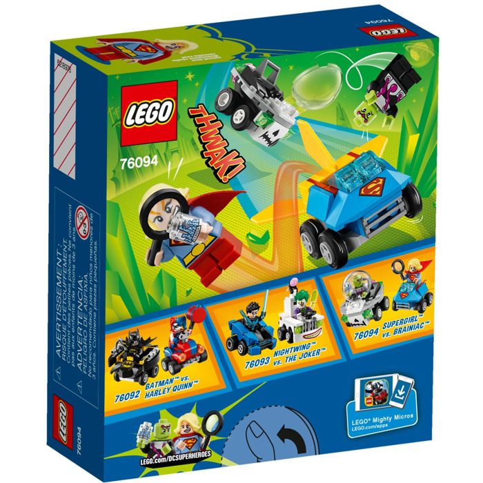 LEGO Mighty Micros: Supergirl vs. Brainiac Set 76094 Packaging | Brick ...