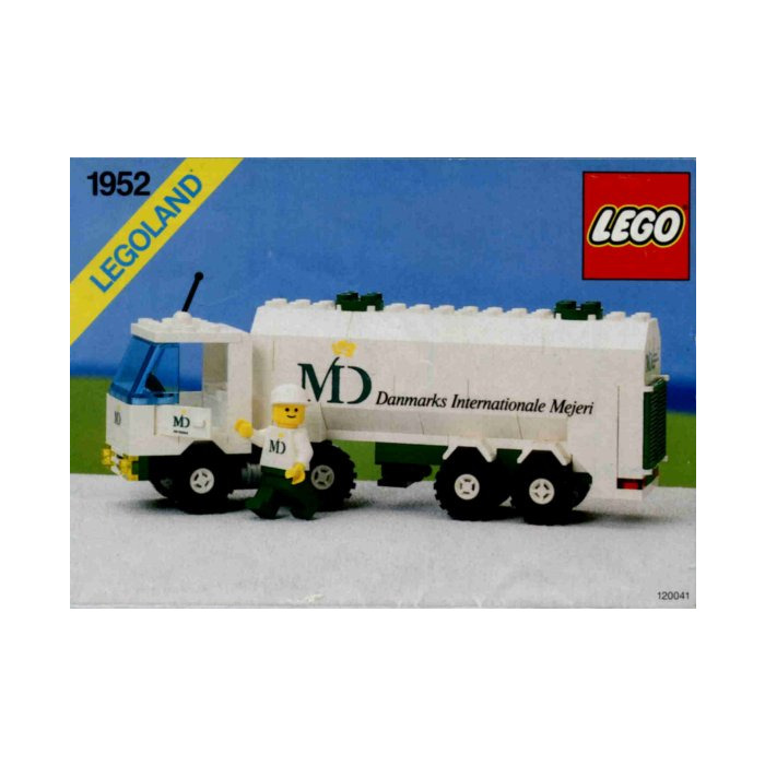 milk truck lego set