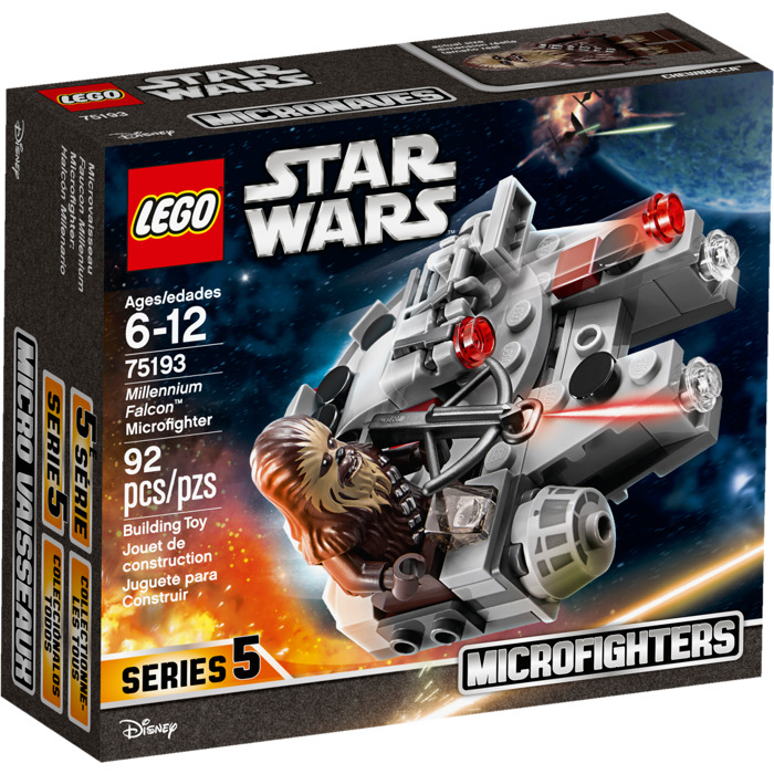 trække sig tilbage gå på arbejde Soldat LEGO Millennium Falcon Microfighter Set 75193 | Brick Owl - LEGO Marketplace