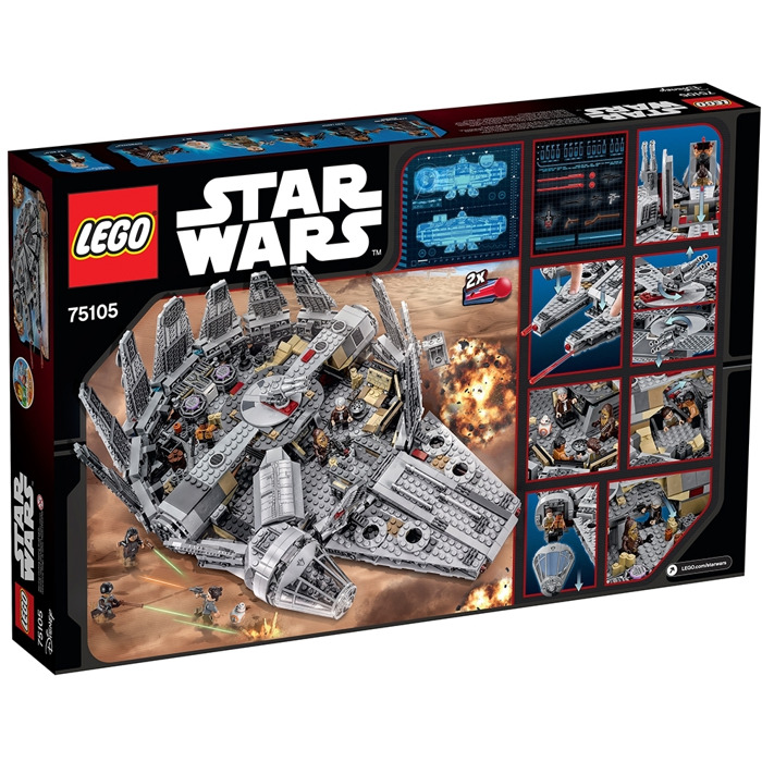 LEGO Millennium Falcon Set 75105 | Brick Owl - LEGO Marketplace