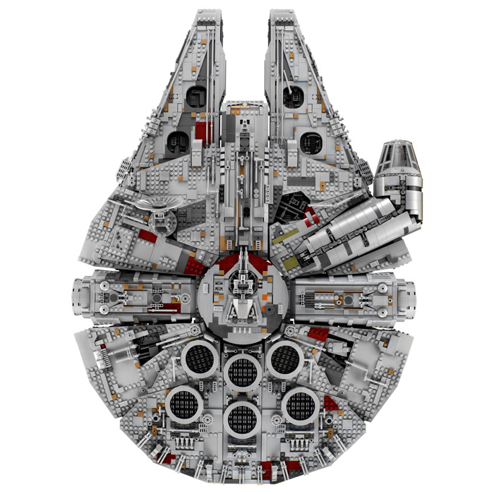 star wars lego millennium falcon 75192