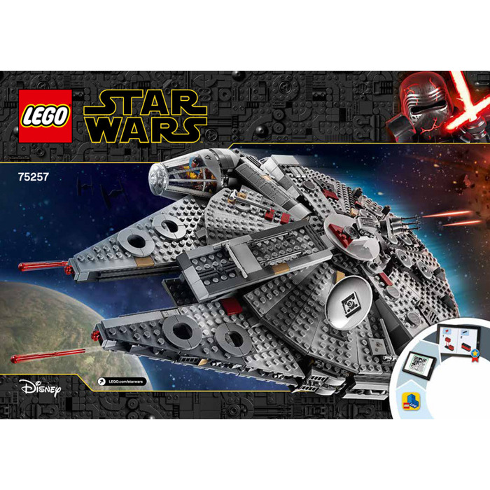 LEGO Millennium Falcon Set 75257 Instructions | Brick - LEGO Marketplace