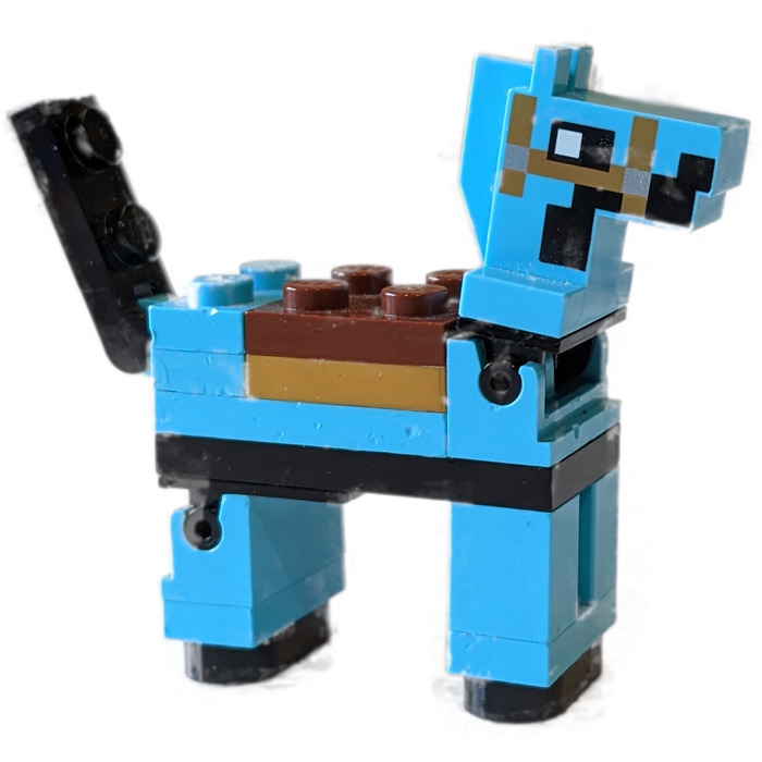 LEGO Minecraft Horse with Armor | Brick Owl - LEGO Marketplace