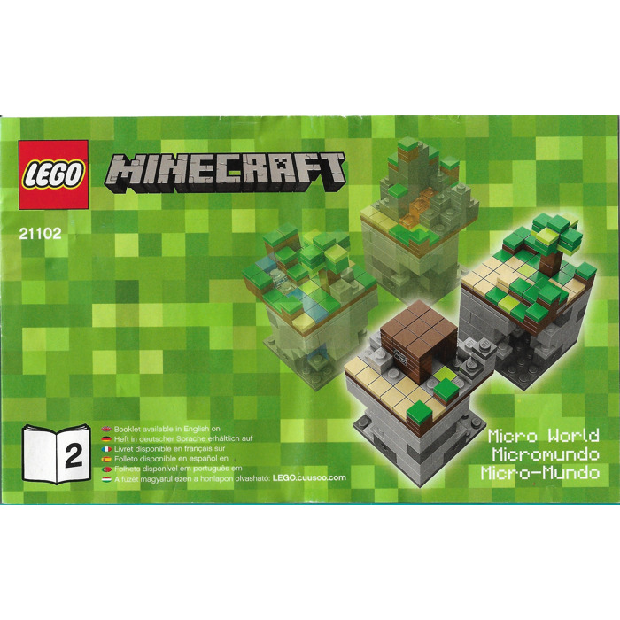 LEGO Minecraft Micro World The Forest Set 21102 Instructions | Brick Owl - LEGO Marketplace