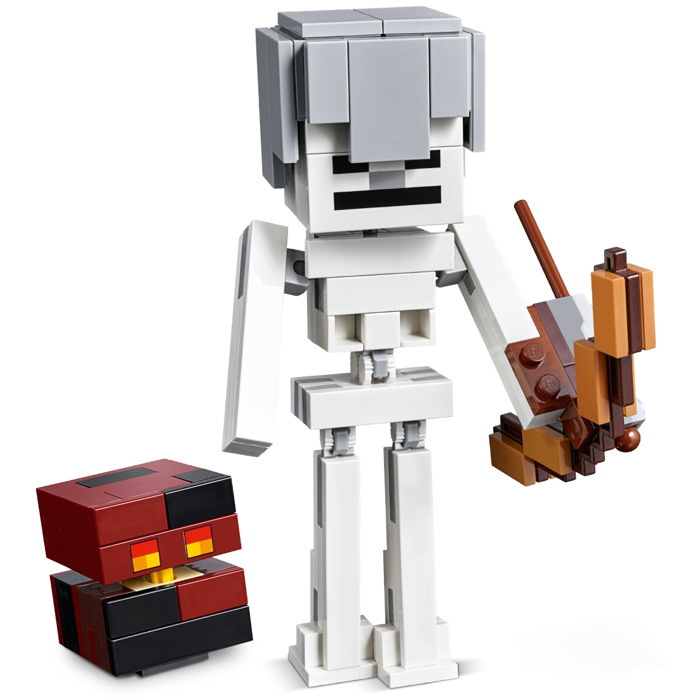 LEGO Minecraft Skeleton Cube Set 21150 | Brick Owl - LEGO Marketplace