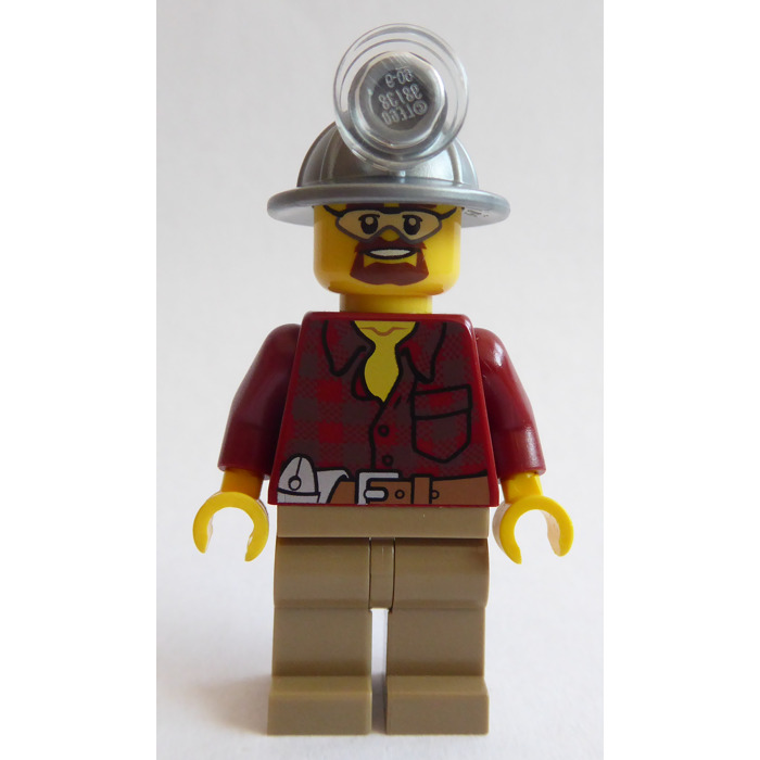 Lego Figure Accessories Headgear MINER Helmet NAVY 1811 # 