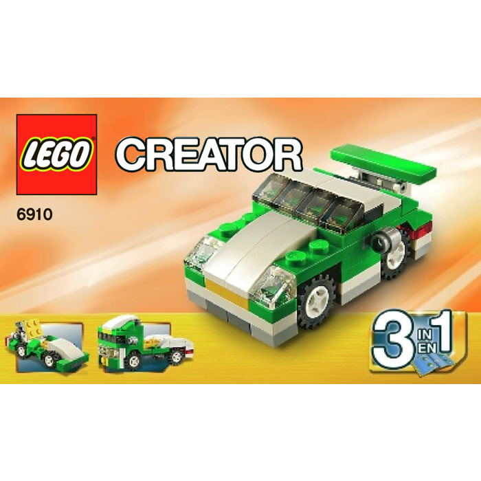 Lego Mini Sports Car Set 6910 Instructions Set 