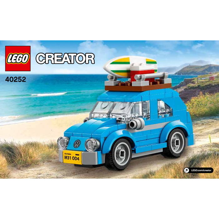 vene Picket job LEGO Mini Volkswagen Beetle Set 40252 Instructions | Brick Owl - LEGO  Marketplace