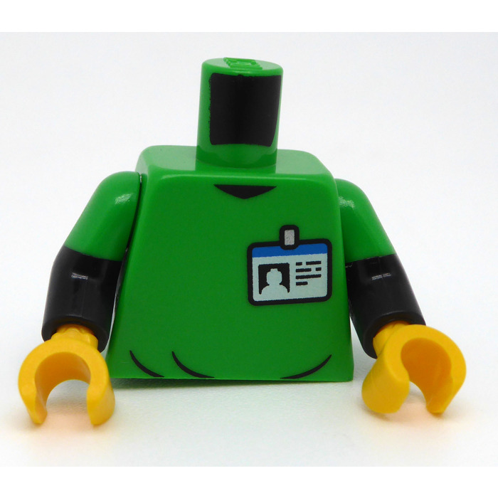 Lego Minifig Torso With Badge And 'rescue' On Back (973   78568 