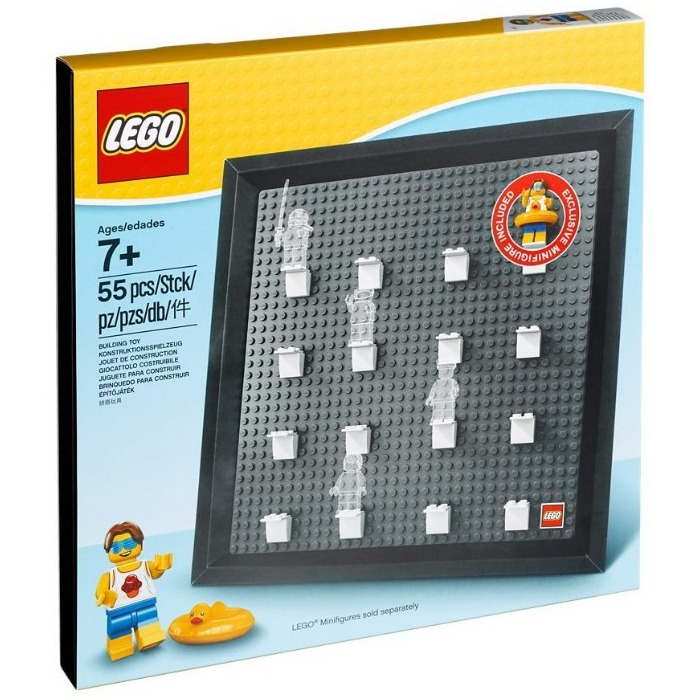 lego figures picture frame