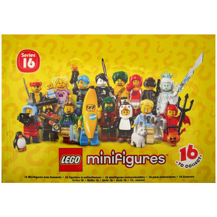 LEGO MINIFIGURES - Series 16 -COMPLETE SET of 16 Figures 71013 New /& SEALED!