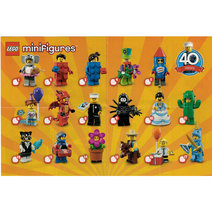 Problemer Minde om grill LEGO Minifigures - Series 18 Random Bag Set 71021-0 Instructions | Brick  Owl - LEGO Marketplace