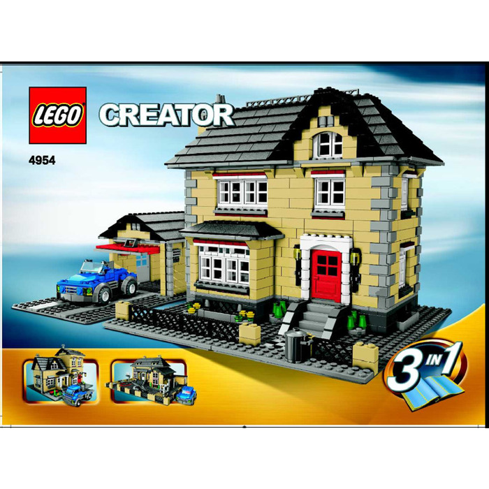 resident rækkevidde undgå LEGO Model Town House Set 4954 Instructions | Brick Owl - LEGO Marketplace