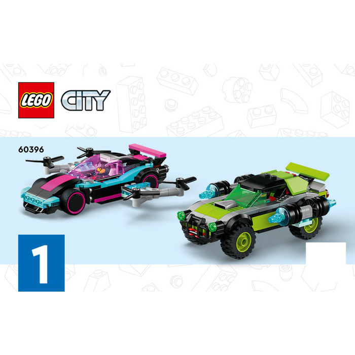 LEGO Modified Race Cars Set 60396 Instructions Set | Brick Owl - LEGO ...