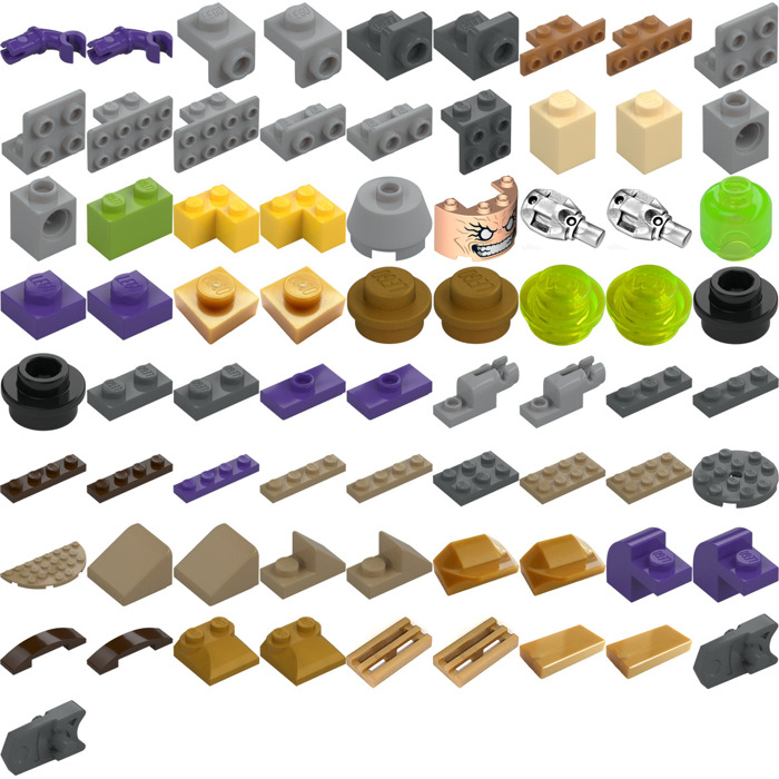 LEGO MODOK (Brick Built) with Stickers | Brick Owl - LEGO Marketplace