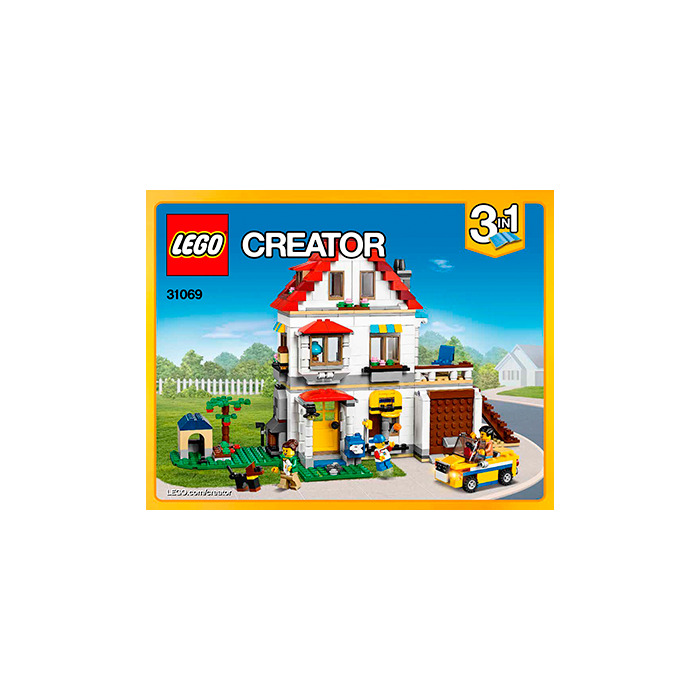 LEGO Modular Family Villa Set 31069 Instructions Set | Brick Owl - LEGO ...