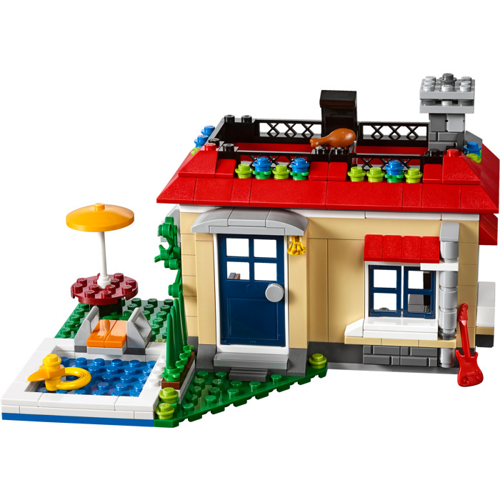 Konkurrere glas smukke LEGO Modular Poolside Holiday Set 31067 | Brick Owl - LEGO Marketplace