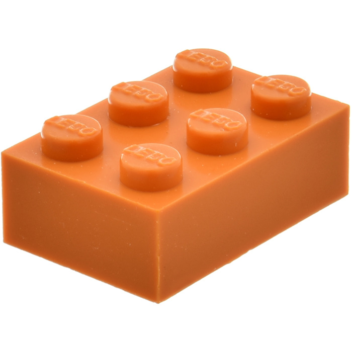 Herre venlig overse Teenageår LEGO Modulex Orange Modulex Brick 2 x 3 with Lego on Studs | Brick Owl -  LEGO Marketplace