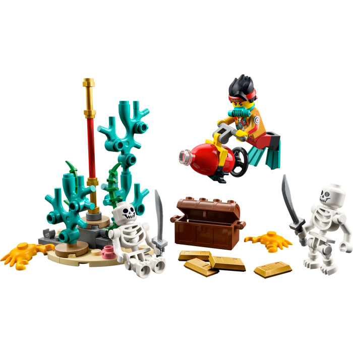 LEGO 30656 Monkey King Marketplace Instructions, Monkie Kid