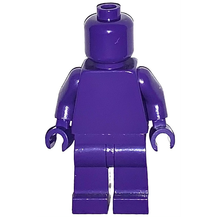 Lego New White Tile 2 x 2 with Dark Purple Drawing Minifigure Head Shoulder D688 
