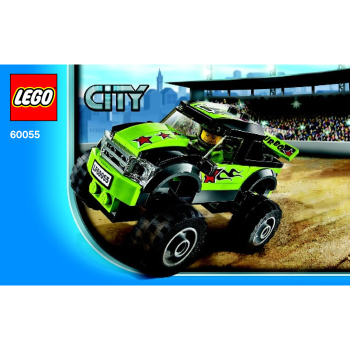 systematisk absorption Medfølelse LEGO Monster truck Set 60055 Instructions | Brick Owl - LEGO Marketplace