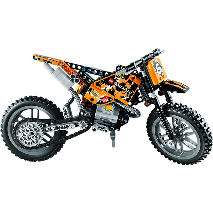 Motocrossfiets Technic : Model : Rijfiets : 42007