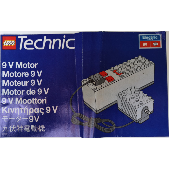 LEGO Motor Add-On for Simple Mechanisms Set 9615 Instructions