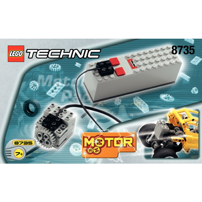 LEGO Motor Set, 9V Set 8735 Instructions | Brick Owl LEGO Marketplace