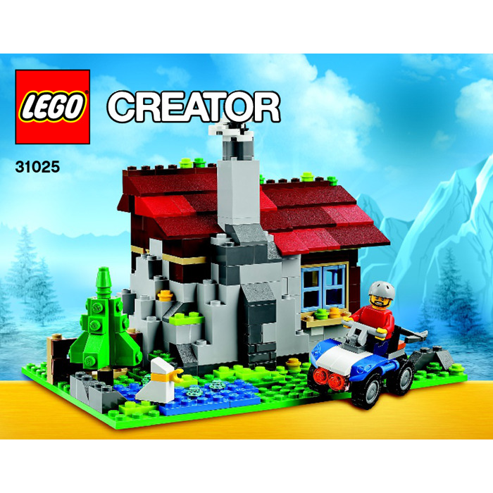 LEGO Mountain Hut Set 31025 Instructions Brick Owl LEGO Marketplace